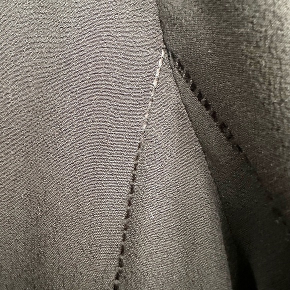 Everly Black Shift Dress with Ladder Lace detail and Nude Lining - size medium - Picture 2 of 4